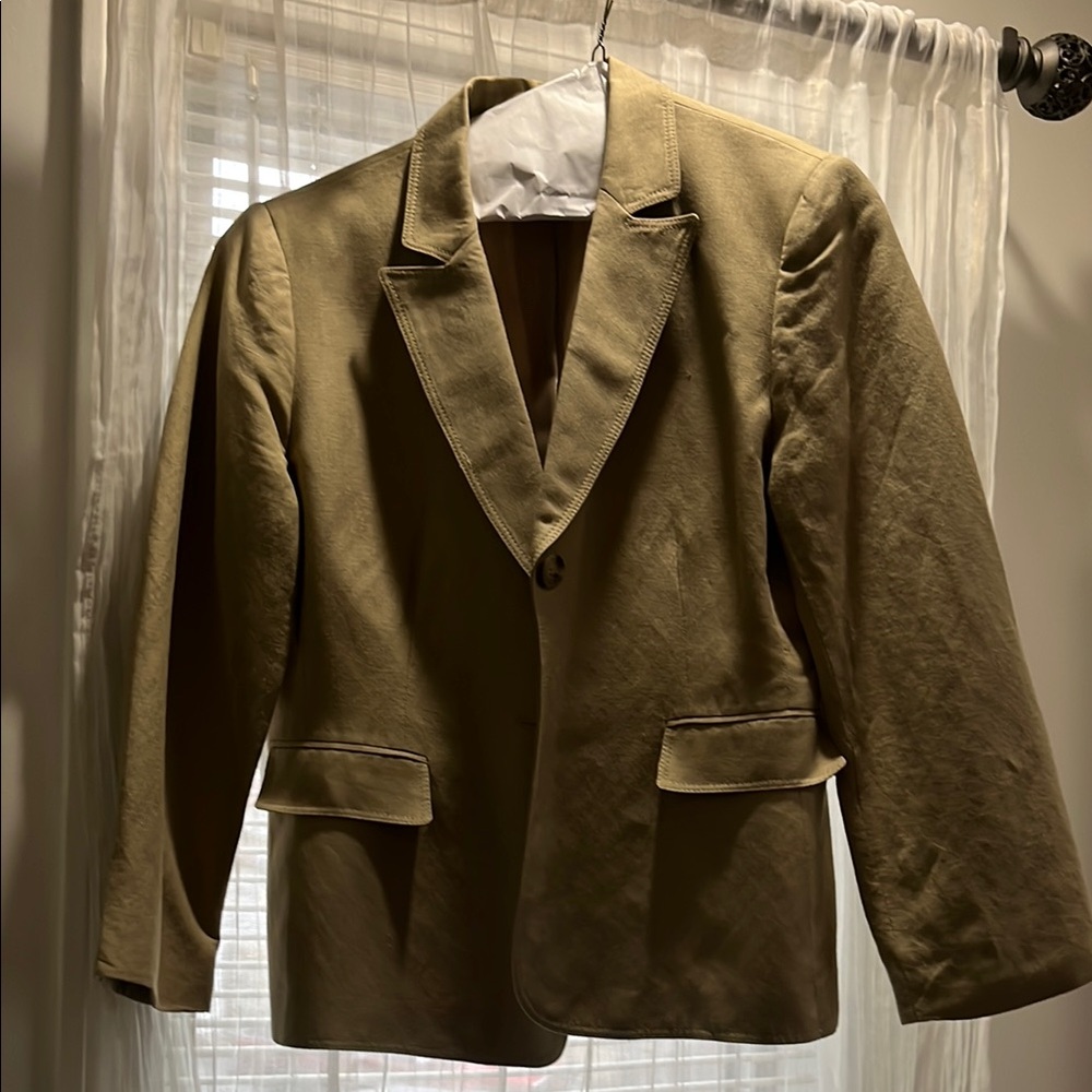 Tahari Tan Blazer